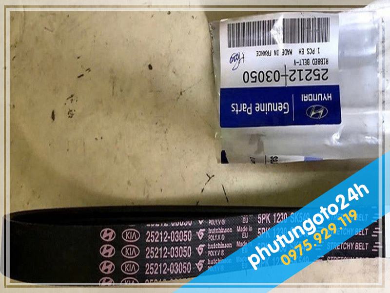 Kinh doanh dây curoa tổng xe Grand I10 chính hãng