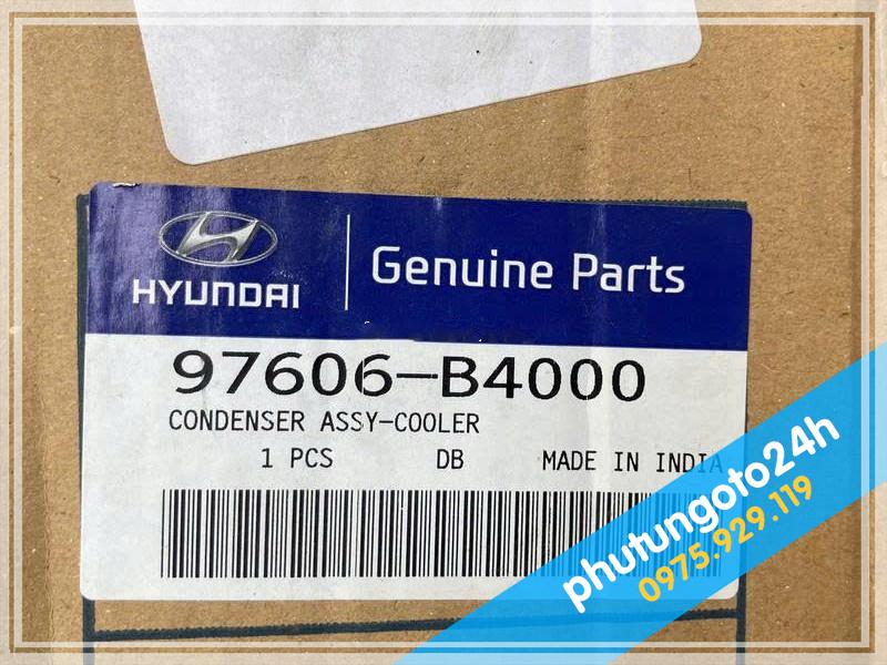Giàn nóng xe Hyundai Grand I10 chính hãng Mobis