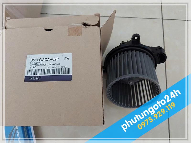 Cung cấp quạt dàn lạnh Hyundai Grand I10 đời 2014, 2015, 2016, 2017, 2018, 2019, 2020, 2021, 2022, 2023, 2024, 2025